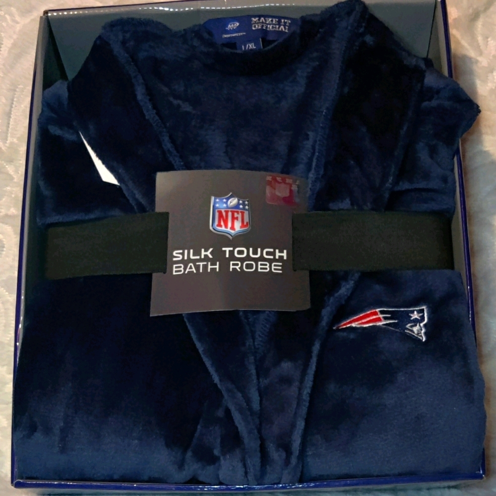 New England Patriots Unisex Robe size L/XL